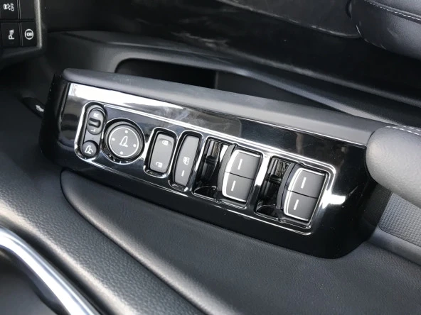 CIVIC FE1 2022 IÇIN UYUMLU  CAM DUGME KAPLAMA - PIANO BLACK - Resim 4