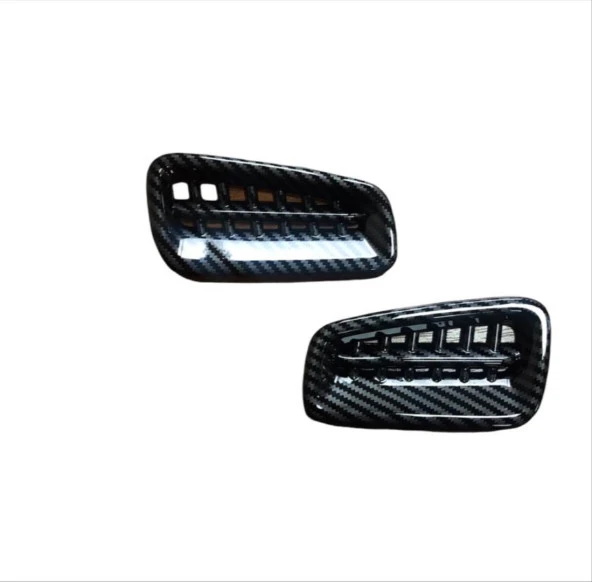 CIVIC FE1 2022 IÇIN UYUMLU  UST MENFEZ KAPLAMA - KARBON ürün görseli 1