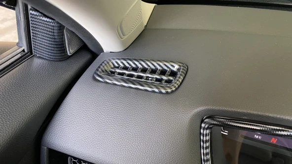 CIVIC FE1 2022 IÇIN UYUMLU  UST MENFEZ KAPLAMA - KARBON - Resim 3