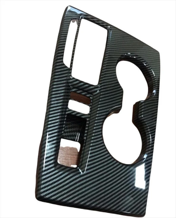 CIVIC FE1 2022 IÇIN UYUMLU  VITES KONSOL KAPLAMA - KARBON - Resim 2