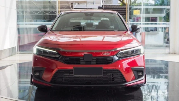 CIVIC FE1 2022 IÇIN UYUMLU  PANJUR ÜST TRIM - TITANYUM SİYAH - Resim 3