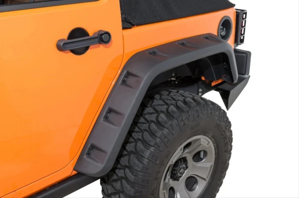 WRANGLER JK 2007-2017 IÇIN UYUMLU HURRICANE DODİK CAMURLUK KABARTMA SETİ LEDLİ - Resim 4