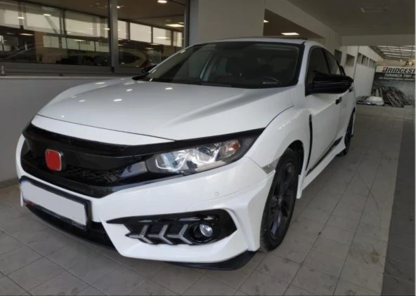 CIVIC FC5-FK7 2016-2020 IÇIN UYUMLU ÖN PANJUR TYPE-R MAKYAJSIZ KASA - Resim 4