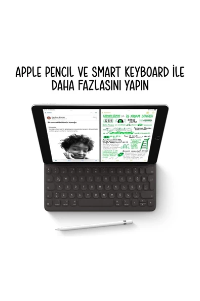Apple iPad 9.Nesil 64GB Cellular Uzay Grisi - 10