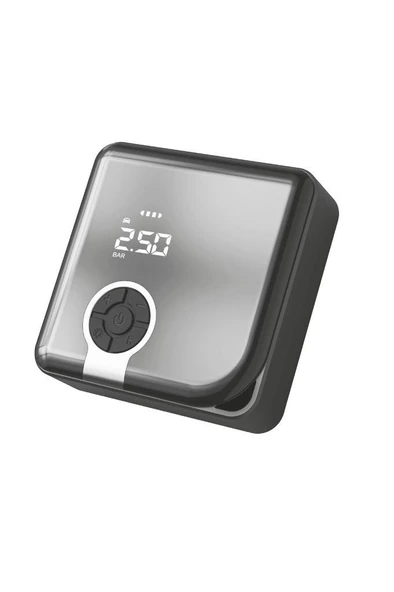 Torima ZC-001 Taşınabilir Akıllı Dijital Ekranlı Araç Hava Kompresörü Siyah - 2