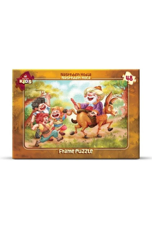 Art Puzzle Nasreddin Hoca 48 Parça Frame Puzzle 5796