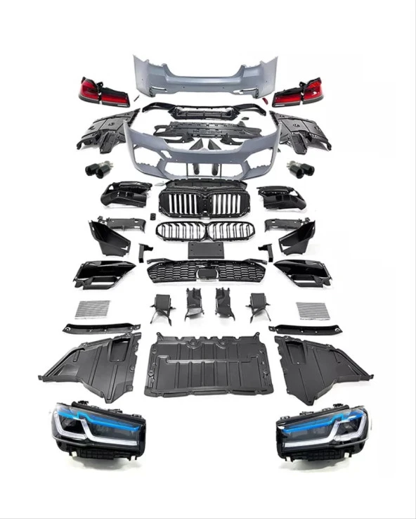 G30 2017-2019 İÇİN 2020+ LCI M5 FACELİFT BODY KİT - Resim 2