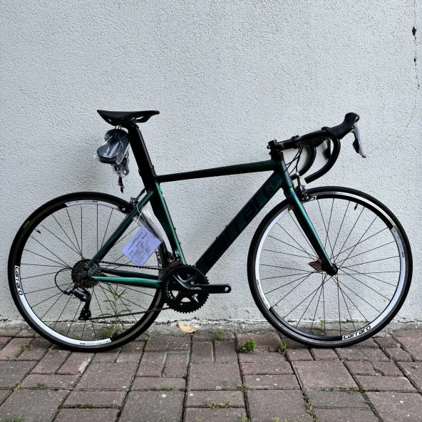 Carraro Race 022 Aero 28"Jant 54' Kadro 16 Vites Yol Yarış Bisikleti Mat Yeşil Mor Bukalemun - 2
