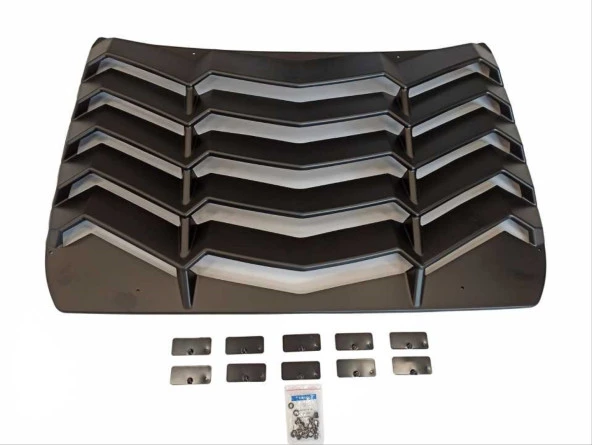 CIVIC FC5 2016-2021 IÇIN UYUMLU ARKA CAM KAPLAMA VIZÖRÜ-BOYASIZ - Resim 2