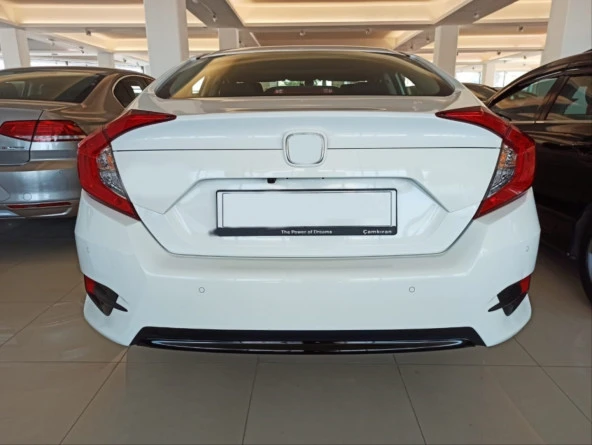 CIVIC FC5 2016-2021 IÇIN UYUMLU ARKA TAMPON ALT CITA PIANO BLACK - 2