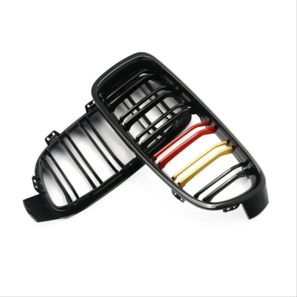 4 SERISI F32 -F36 IÇIN UYUMLU   2013-2019 M4 GÖRÜNÜM BOBREK (CIFT CIZGI PANJUR) ALMAN RENK - 3