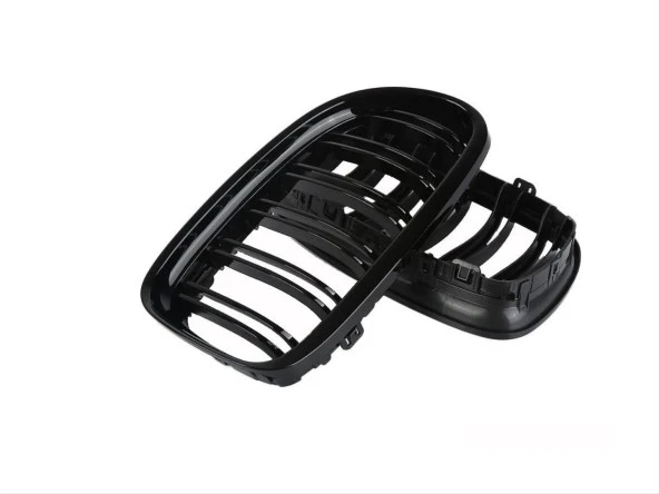 3 SERISI E90 2008-2011 M3 BOBREK (CIFT CIZGI PANJUR) PIANO BLACK - Resim 4