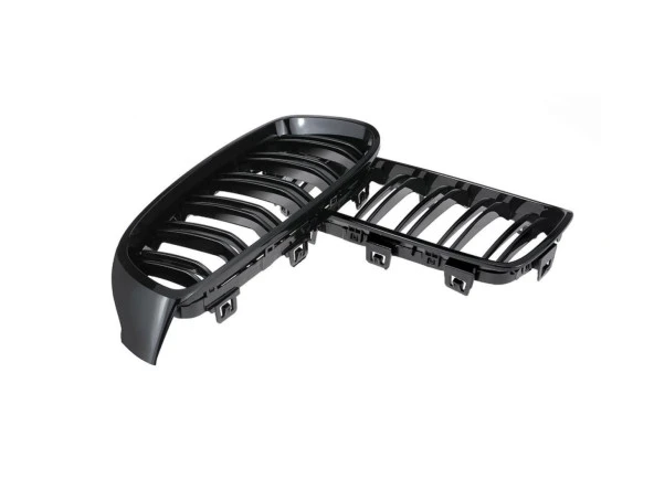 4 SERISI F32-F36 2013-2019 IÇIN UYUMLU M4 PANJUR (CIFT CIZGI BÖBREK) PIANO BLACK - 3