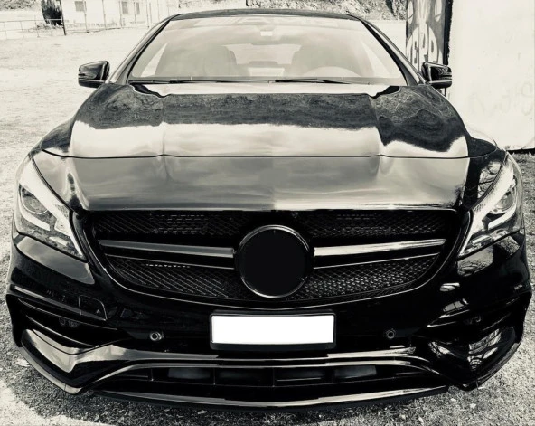 W117 CLA IÇIN UYUMLU 2013-2015 CLA 45 GÖRÜNÜM PANJUR - SIYAH - Resim 6
