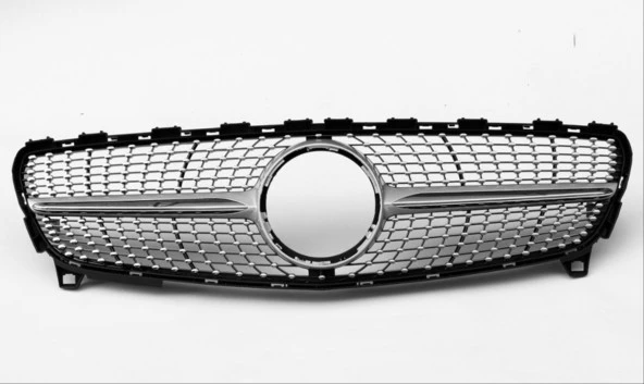 W176 2016-2018 A SERISI IÇIN UYUMLU DIAMOND PANJUR - GRI - Resim 2