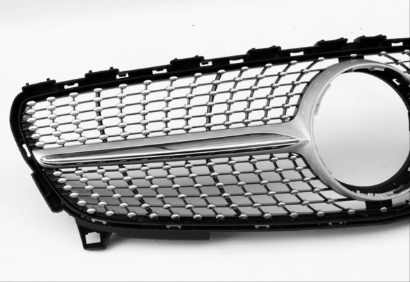 W176 2016-2018 A SERISI IÇIN UYUMLU DIAMOND PANJUR - GRI - Resim 3