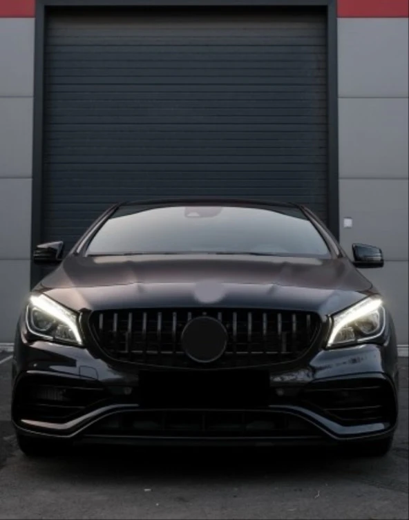 W117 CLA IÇIN UYUMLU 2013-2015 CLA IÇIN UYUMLU GTR PANJUR - SIYAH - Resim 5