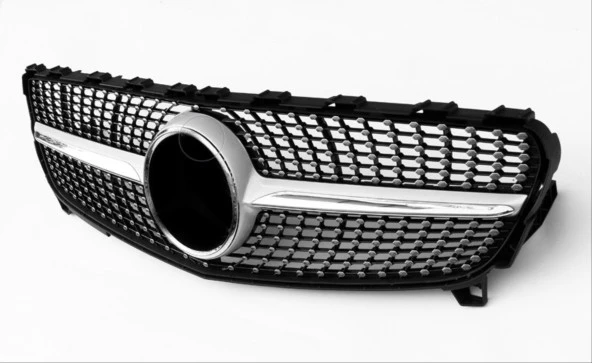 W176 2016-2018 A SERISI IÇIN UYUMLU DIAMOND PANJUR - GRI - Resim 4