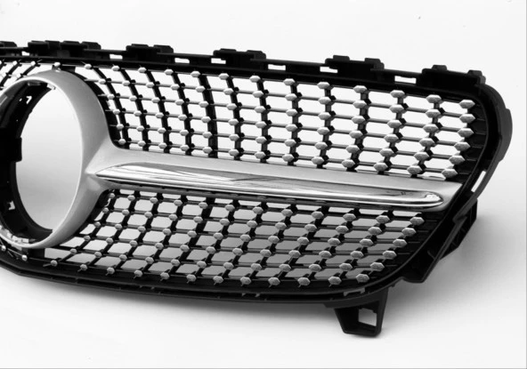 W176 2016-2018 A SERISI IÇIN UYUMLU DIAMOND PANJUR - GRI - Resim 6