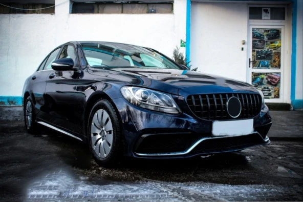 W205 C SERISI 2014-2018 IÇIN UYUMLU PANJUR GTR SIYAH - Resim 6