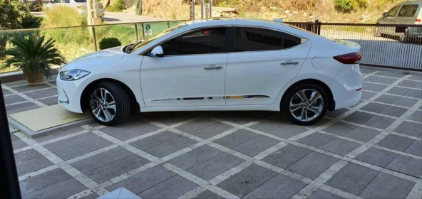 ELANTRA 2016-2019 IÇIN UYUMLU CAM ÇITASI NIKELAJ 10 PARÇA