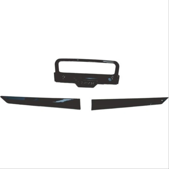 D-MAX IÇIN UYUMLU 2018+ BAGAJ AÇMA KOLU KAPLAMASI SIYAH - Resim 2