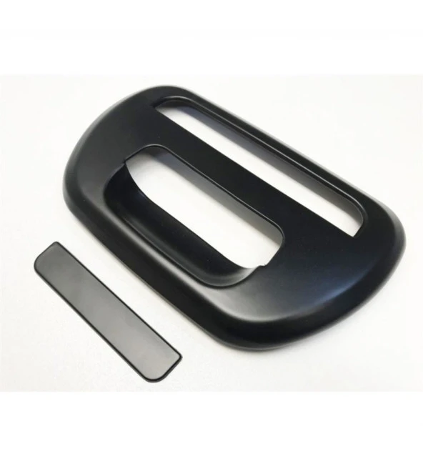 L200 2008-2014 IÇIN UYUMLU BAGAJ KAPAGI KAPLAMA  SIYAH - Resim 3