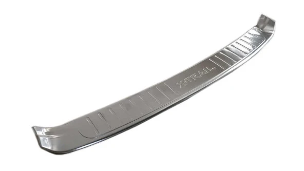 X-TRAIL 2014-2017 IÇIN UYUMLU ARKA TAMPON ÜST KORUMASI KROM ürün görseli 1