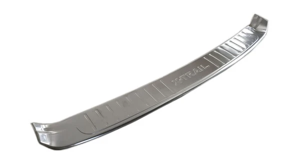 X-TRAIL 2014-2017 IÇIN UYUMLU ARKA TAMPON ÜST KORUMASI KROM - Resim 2