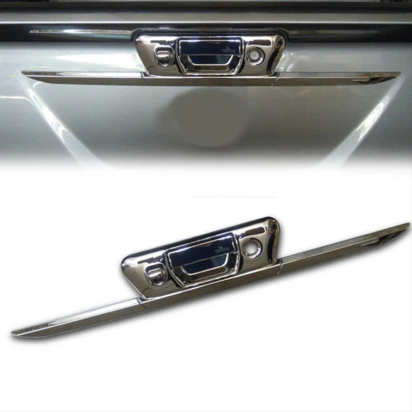 NAVARA 2015-2020 IÇIN UYUMLUARKA BAGAJ AÇMA KROM - Resim 2