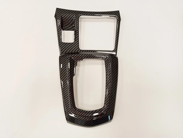 QASHQAI 2018+ IÇIN UYUMLU VITES KAPLAMA - CARBON - Resim 5