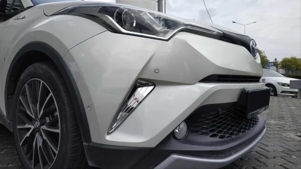 C-HR 2016-2019 IÇIN UYUMLU ÖN SIS KAPLAMASI NIKELAJ - Resim 6