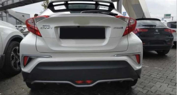 C-HR 2016-2019 IÇIN UYUMLU ARKA SIS KAPLAMASI NIKELAJ - Resim 3