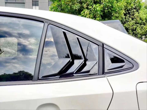 COROLLA 2019+ IÇIN UYUMLU KELEBEK KAPLAMA PIANO BLACK - 3