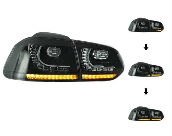 GOLF 6 R20 LED STOP SMOKE