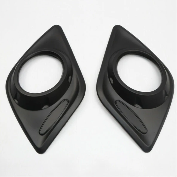 HILUX REVO 2016-2019 IÇIN UYUMLU ÖN SIS ÇERÇEVESI KAPLAMA SIYAH KALIN - Resim 2