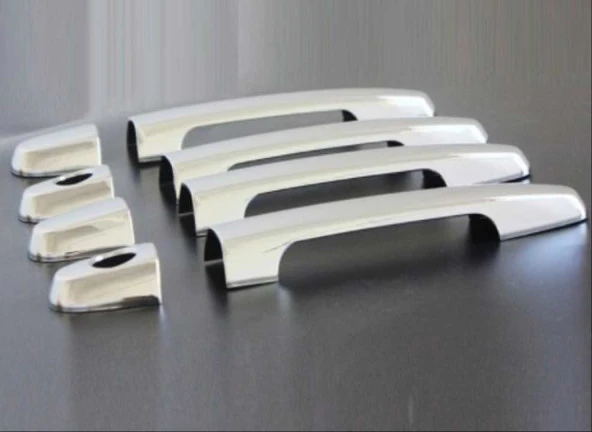 HILUX VIGO 2012-2015 IÇIN UYUMLU KAPI KOLU KAPLAMA KROM - Resim 4