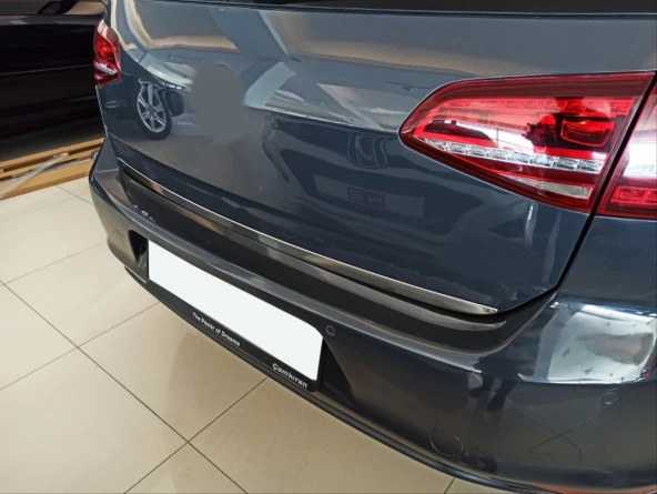 GOLF 7-7.5 2013-2020 IÇIN UYUMLU  ALT BAGAJ ÇITASI KROM - 5