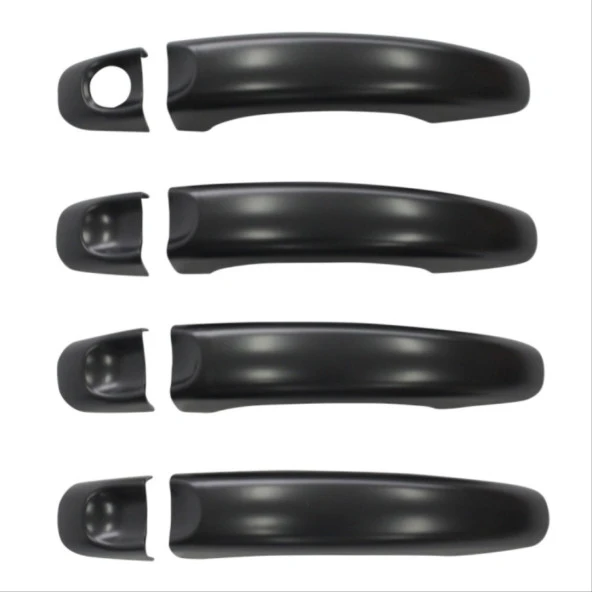 AMAROK 2010-2020 IÇIN UYUMLU KAPI KOLU KAPLAMA - SIYAH - Resim 5