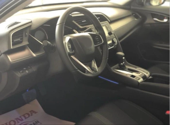 CIVIC FC5 2016-2020 IÇIN UYUMLU VITES KONSOL AYDINLATMA - MAVI - Resim 3