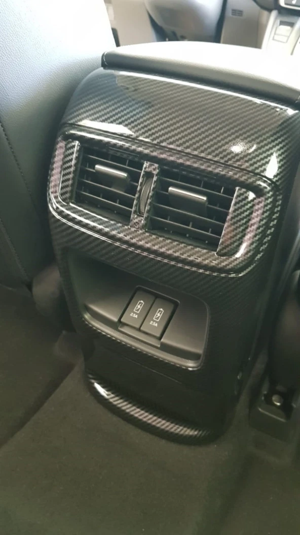 CR-V 2017+ IÇIN UYUMLU  KARBON ARKA MENFEZ KAPLAMA - Resim 3