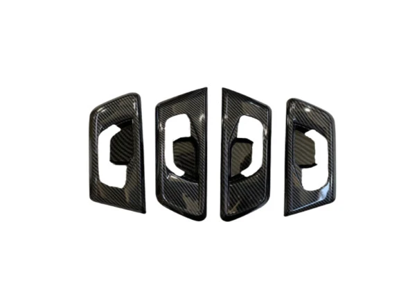 CR-V 2018-2021 IÇIN UYUMLU  IC KAPI AÇMA KOLU KAPLAMASI KARBON ürün görseli 1