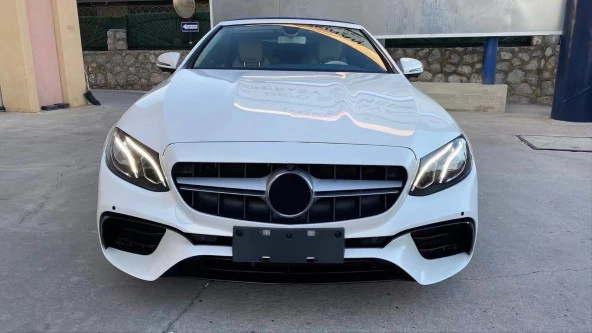 W213 2016-2019 E SERISI IÇIN UYUMLU E63 ÖN TAMPON & PANJUR SETI SEDAN COUPE - Resim 5
