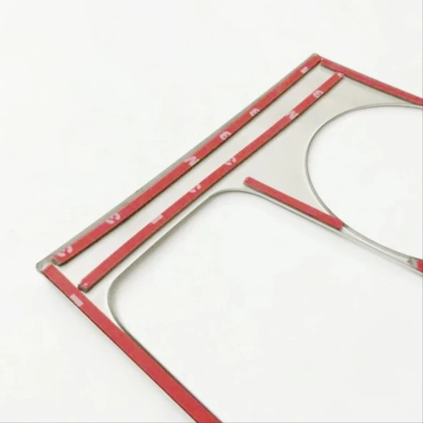 TUCSON IÇIN UYUMLU 2015-2018 VITES ÇERÇEVESI - SILVER - 3