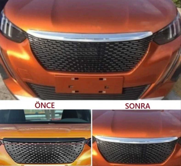 2008 IÇIN UYUMLU PANJUR UST KROM KAPLAMA - 2