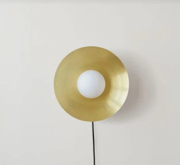 MYLİGHTS   modern e27 duylu aplik opal camlı duvar lambası   kablolu aplik