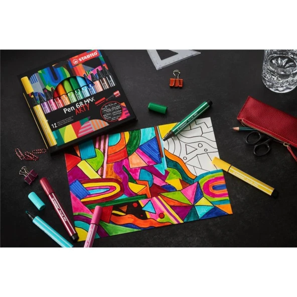 Stabilo Pen 68 Max Arty 18 Renk - Resim 2