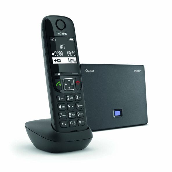 Gigaset AS690 2" Ekran 150 Rehber Kapasiteli IP Telsiz Dect Telefon