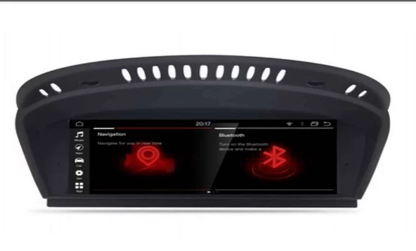 BMW E60 CIC Anroid NBT 4 Ram 64 Hafıza Qualcomm İşlemci Kablosuz CarPlay 8.8 İnç ürün görseli