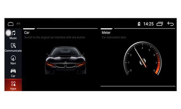 BMW F10 Anroid NBT 4 Ram 64 Hafıza Qualcomm İşlemci Kablosuz CarPlay 10.25 İnç - Resim 3